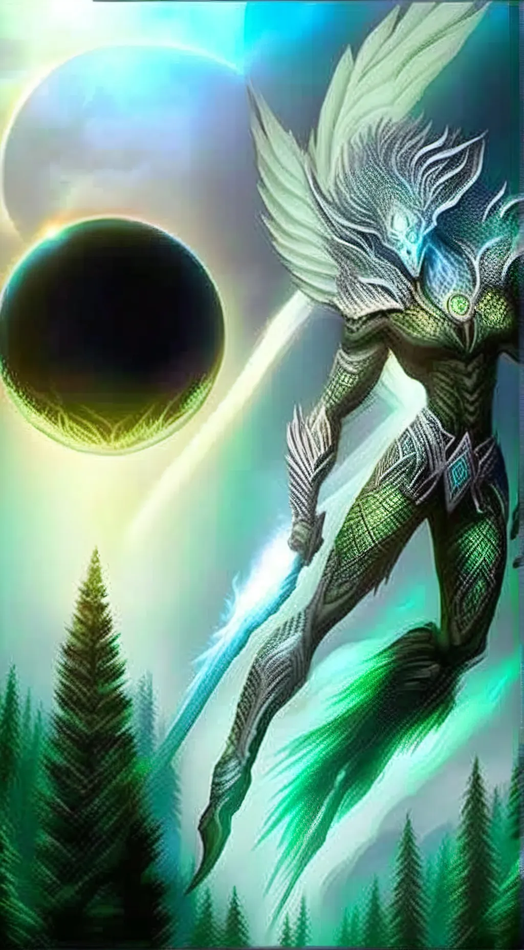 ai character: ellronock background