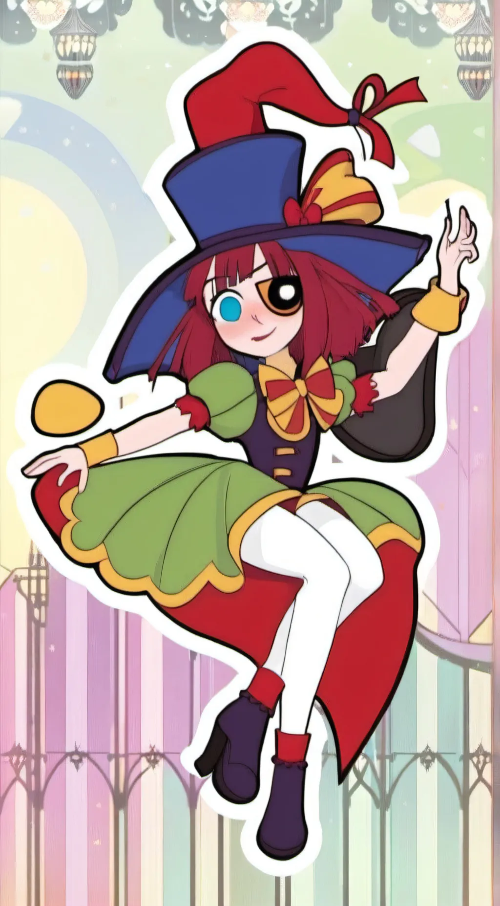 ai character: poga background