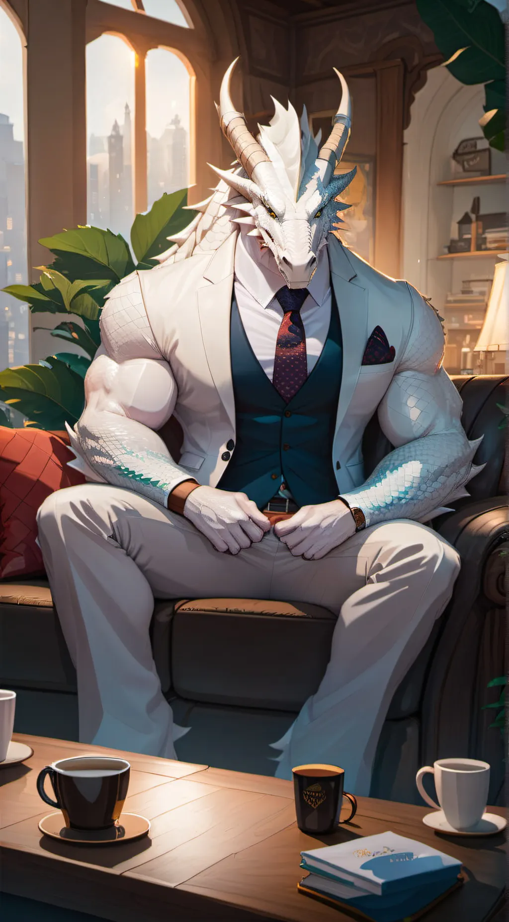 Talkie AI - Chat with Dragon Dad