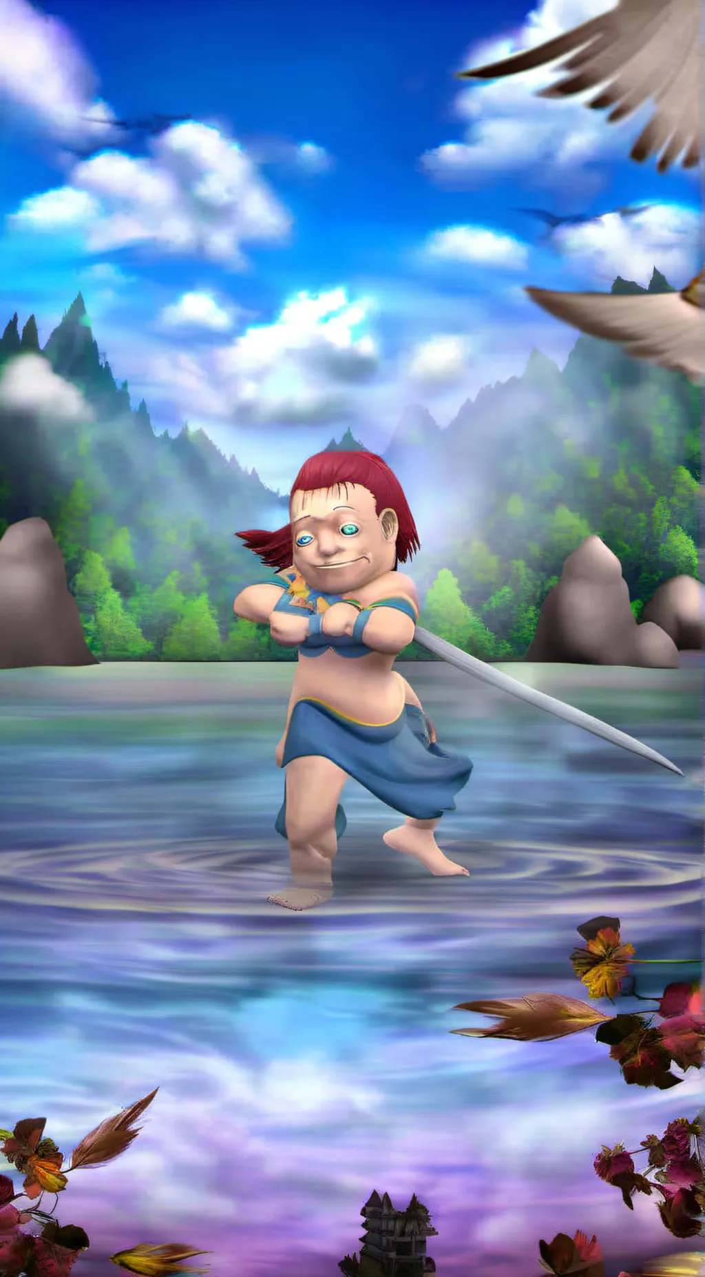 ai character: Shigechi  background