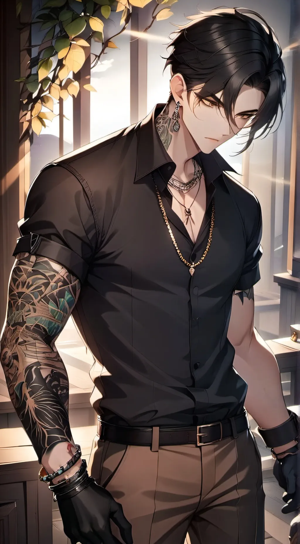 ai character: alex background