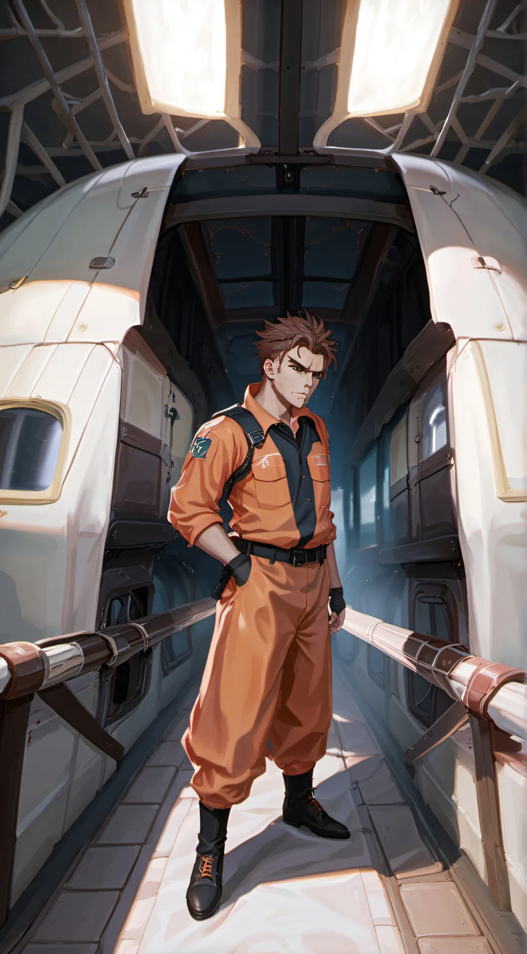 ai character: Charlie background