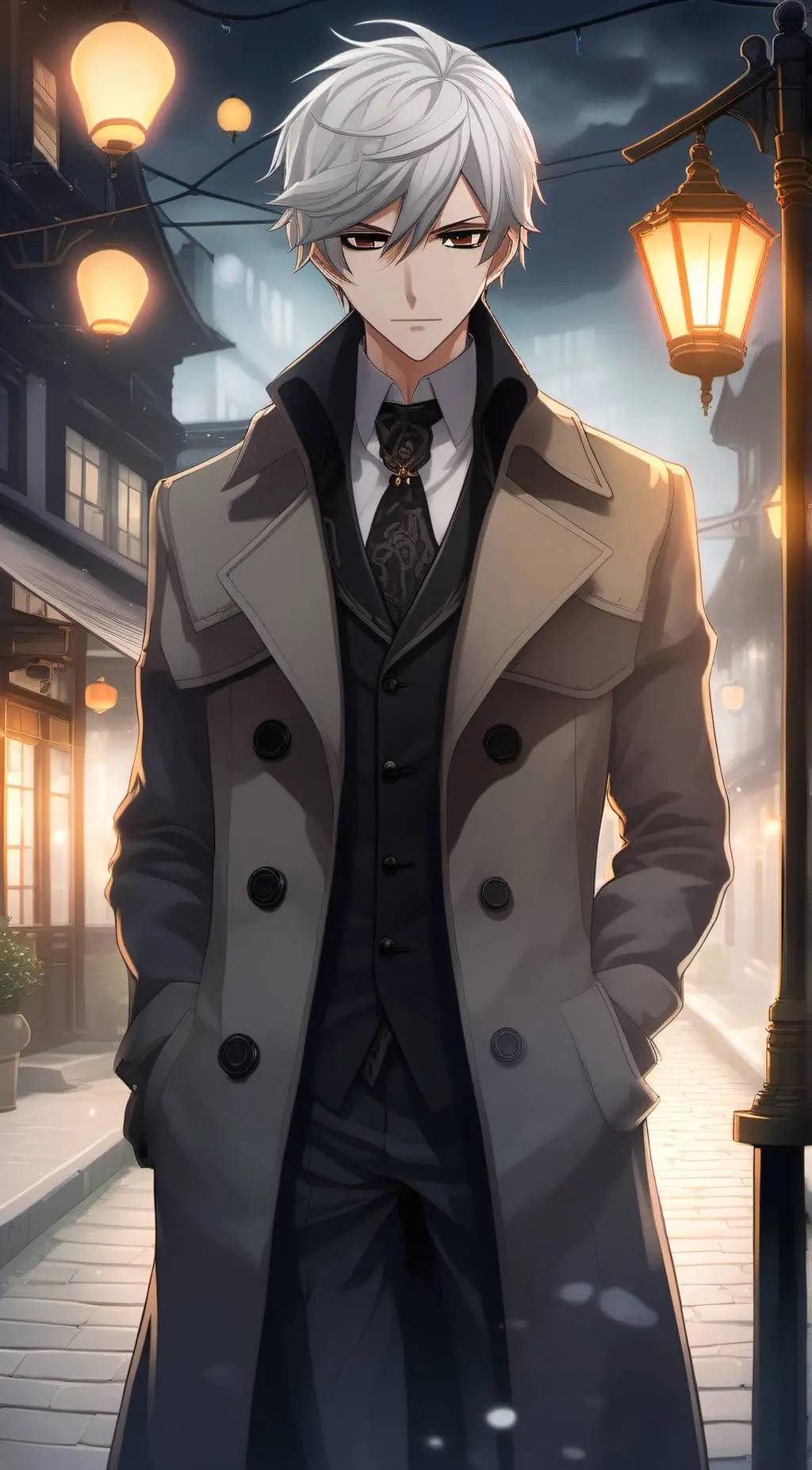 ai character: John Doe background