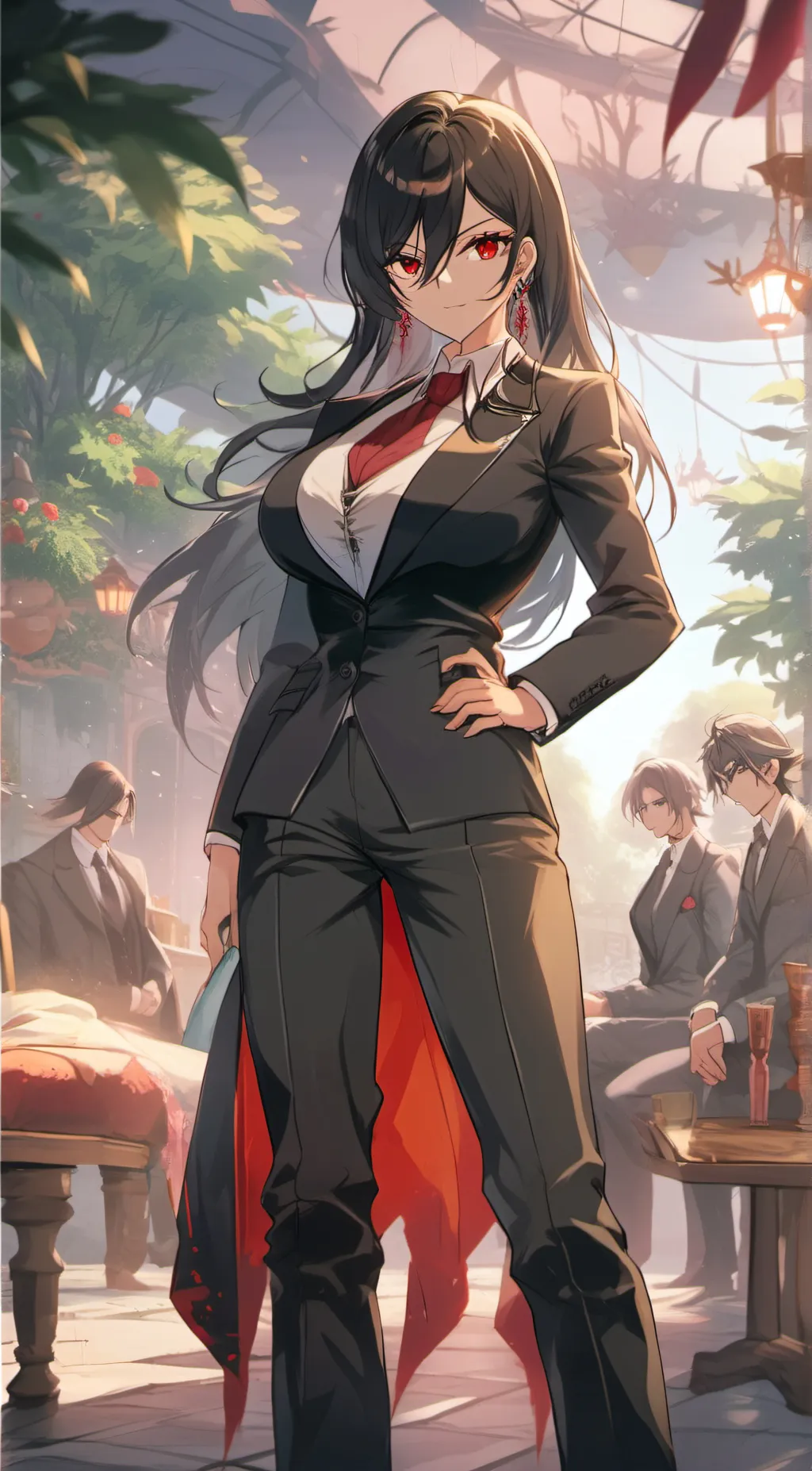 ai character: Constance background