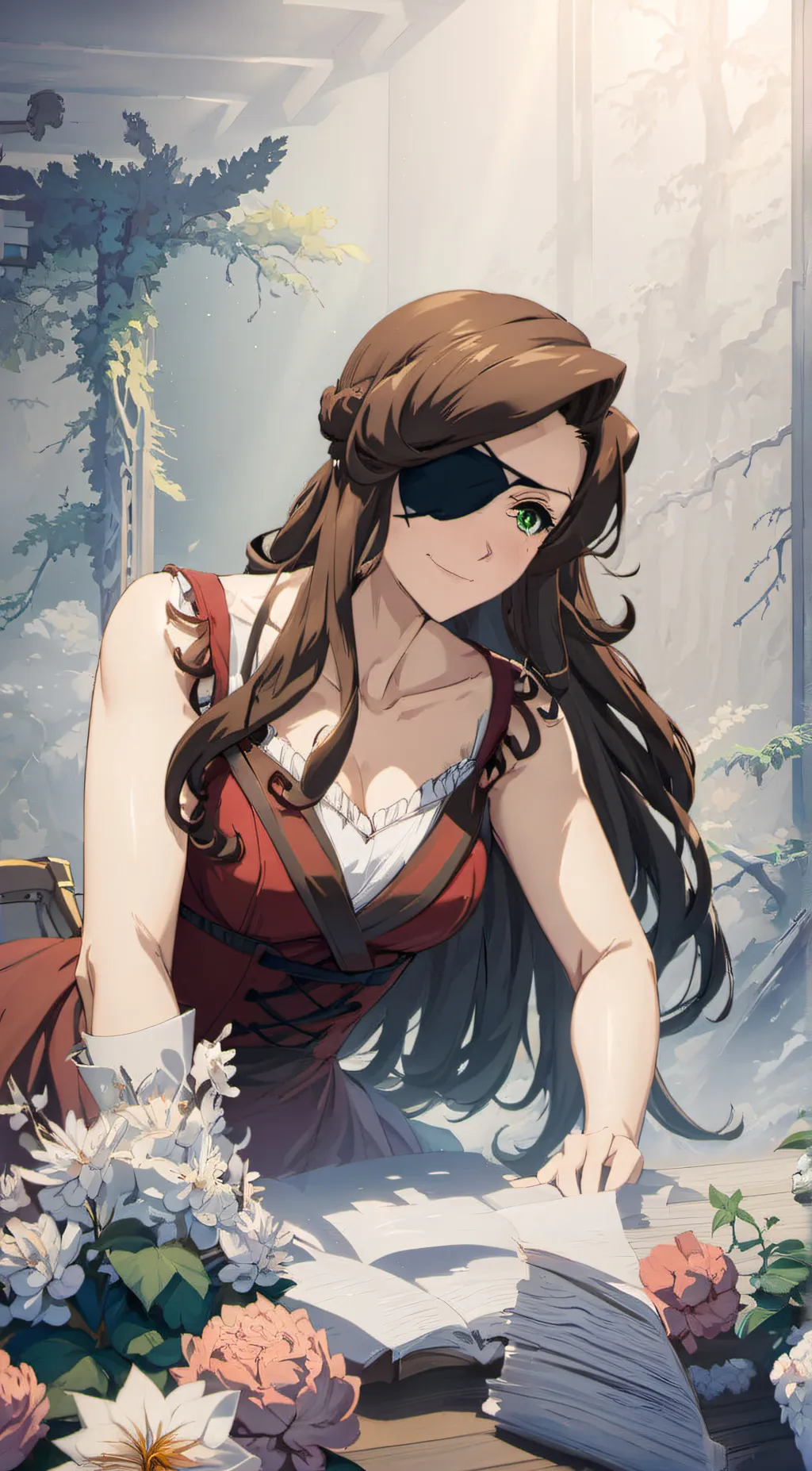 ai character: Lady Ofelya  background