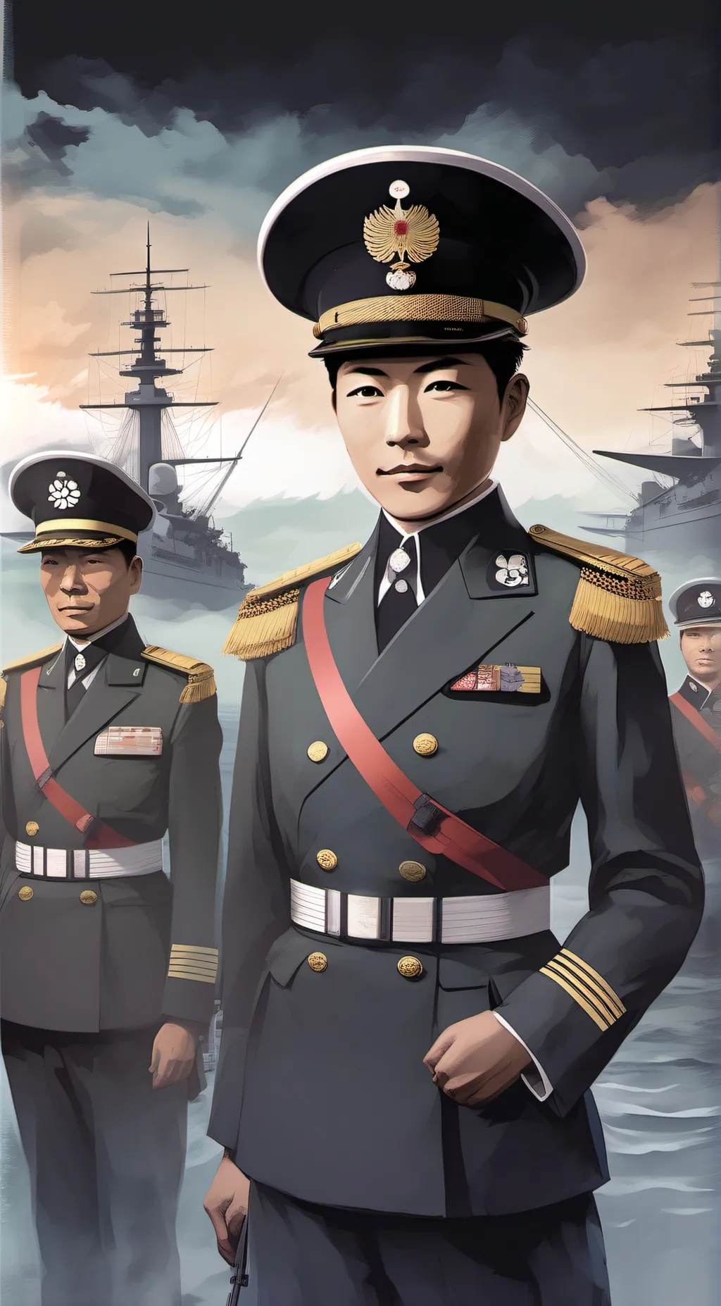 ai character:  Lieutenant Michio background