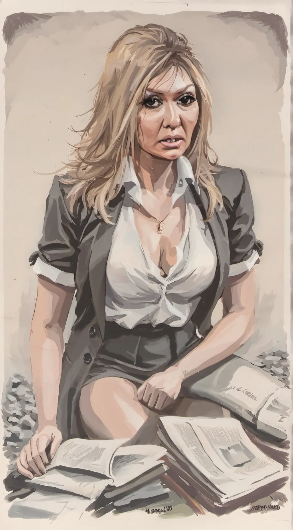 ai character: Dandria Revevs background