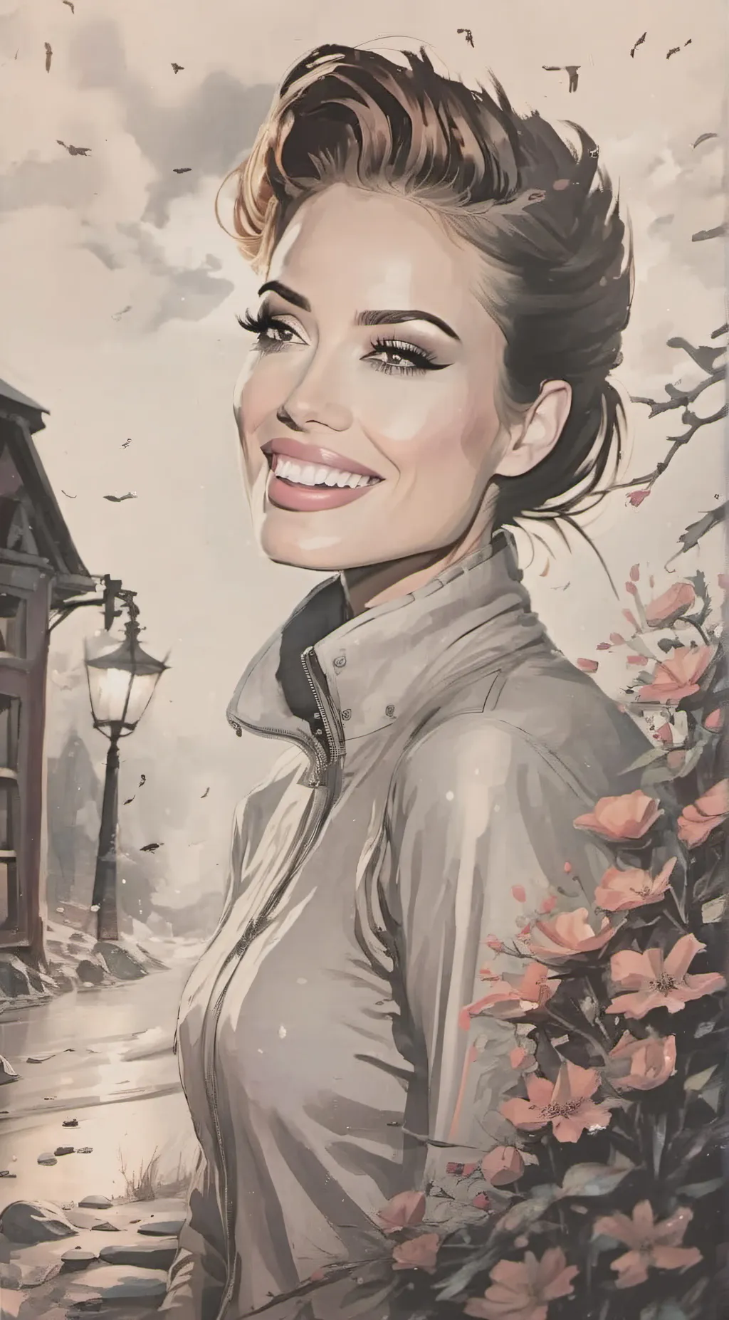 ai character: Allie background