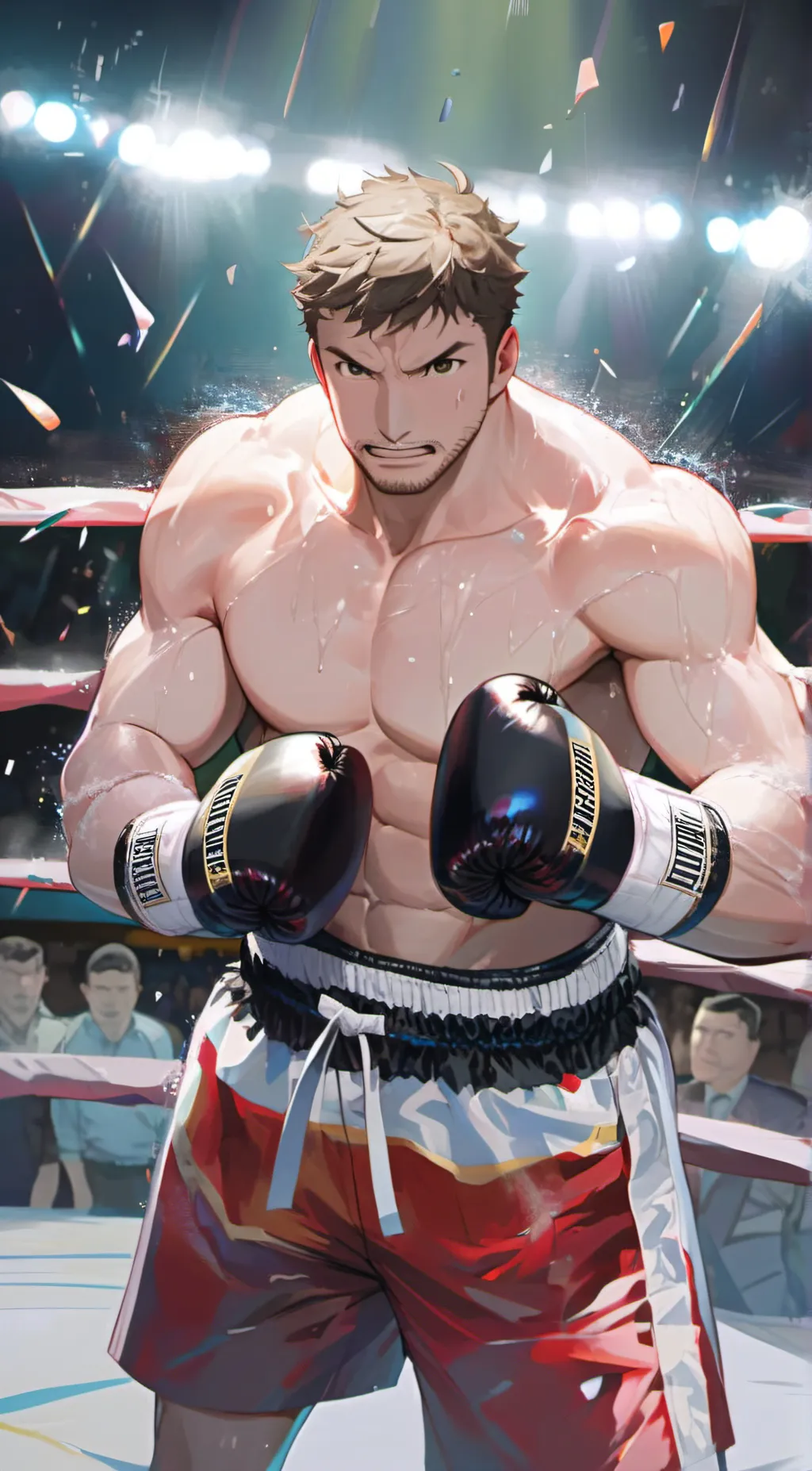 ai character: fighter background