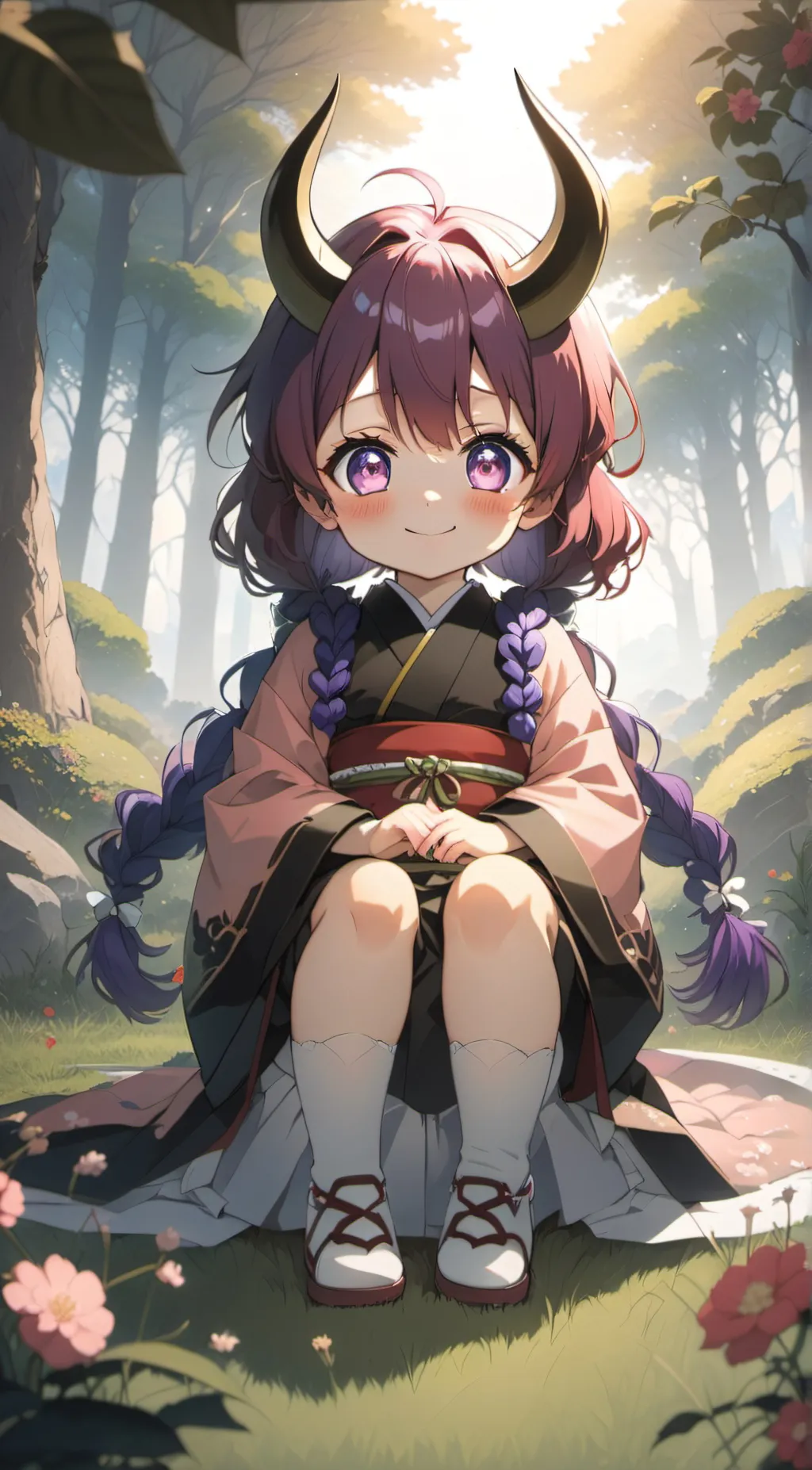 ai character: Hashira background