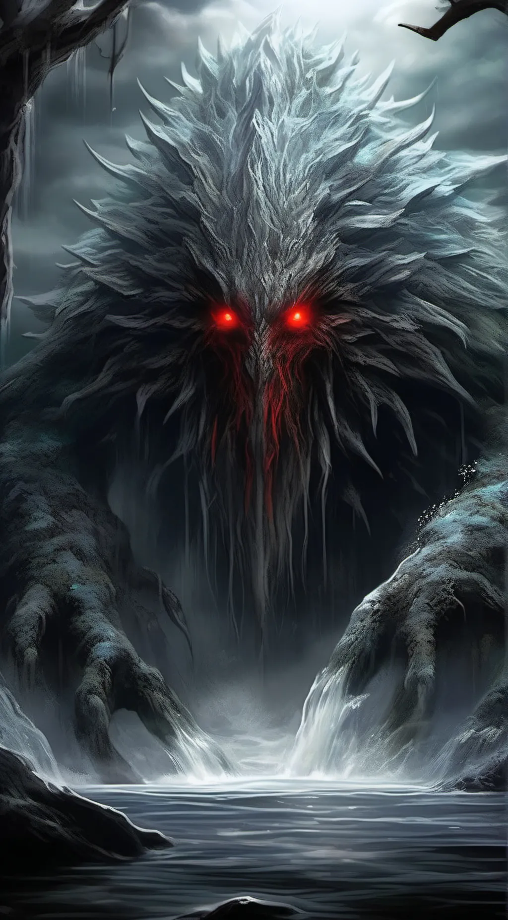 ai character: Hedorah background