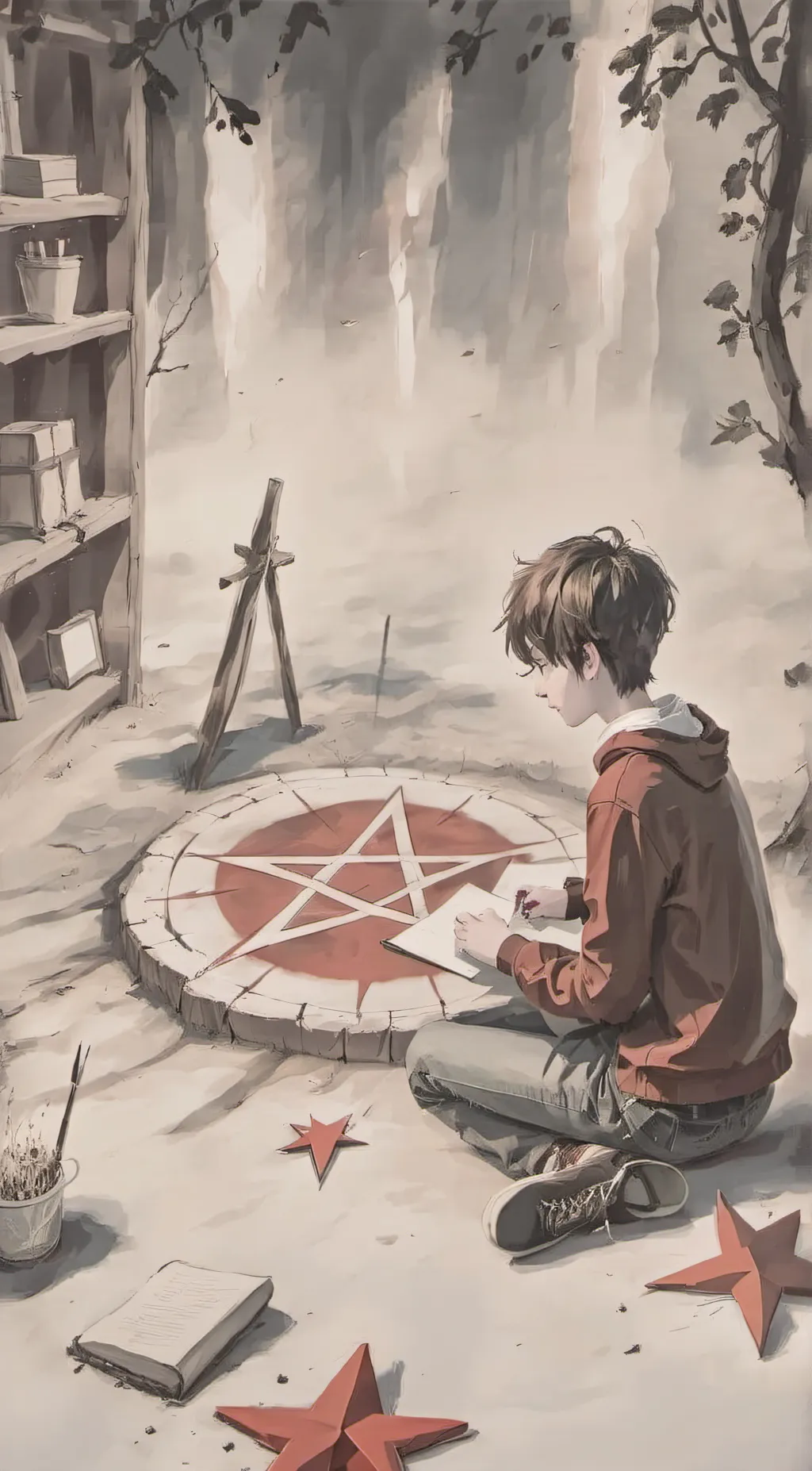 ai character: Jerald background