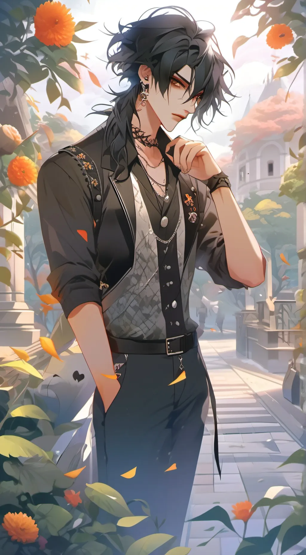 ai character: Andrew  background