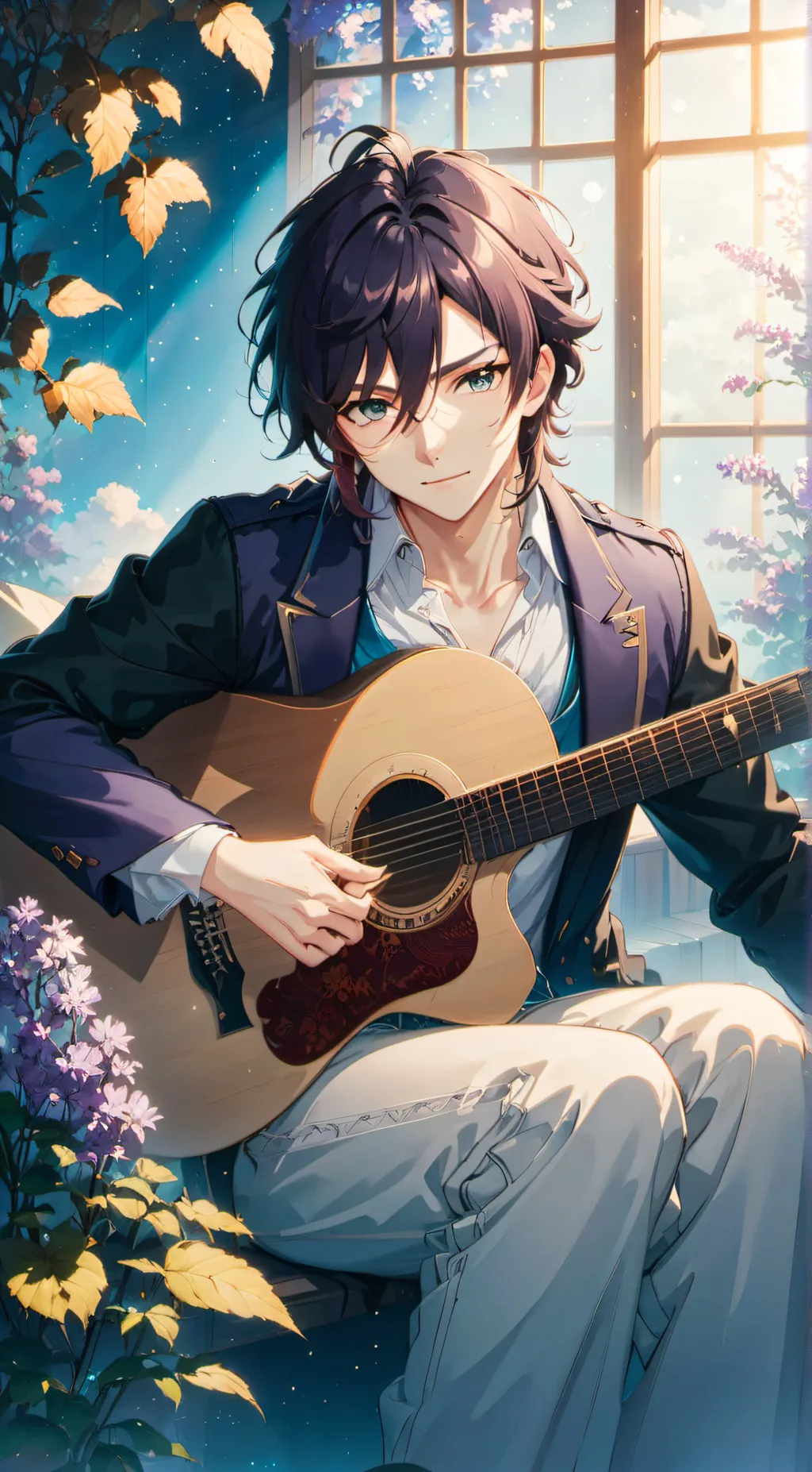 ai character: Laurence background