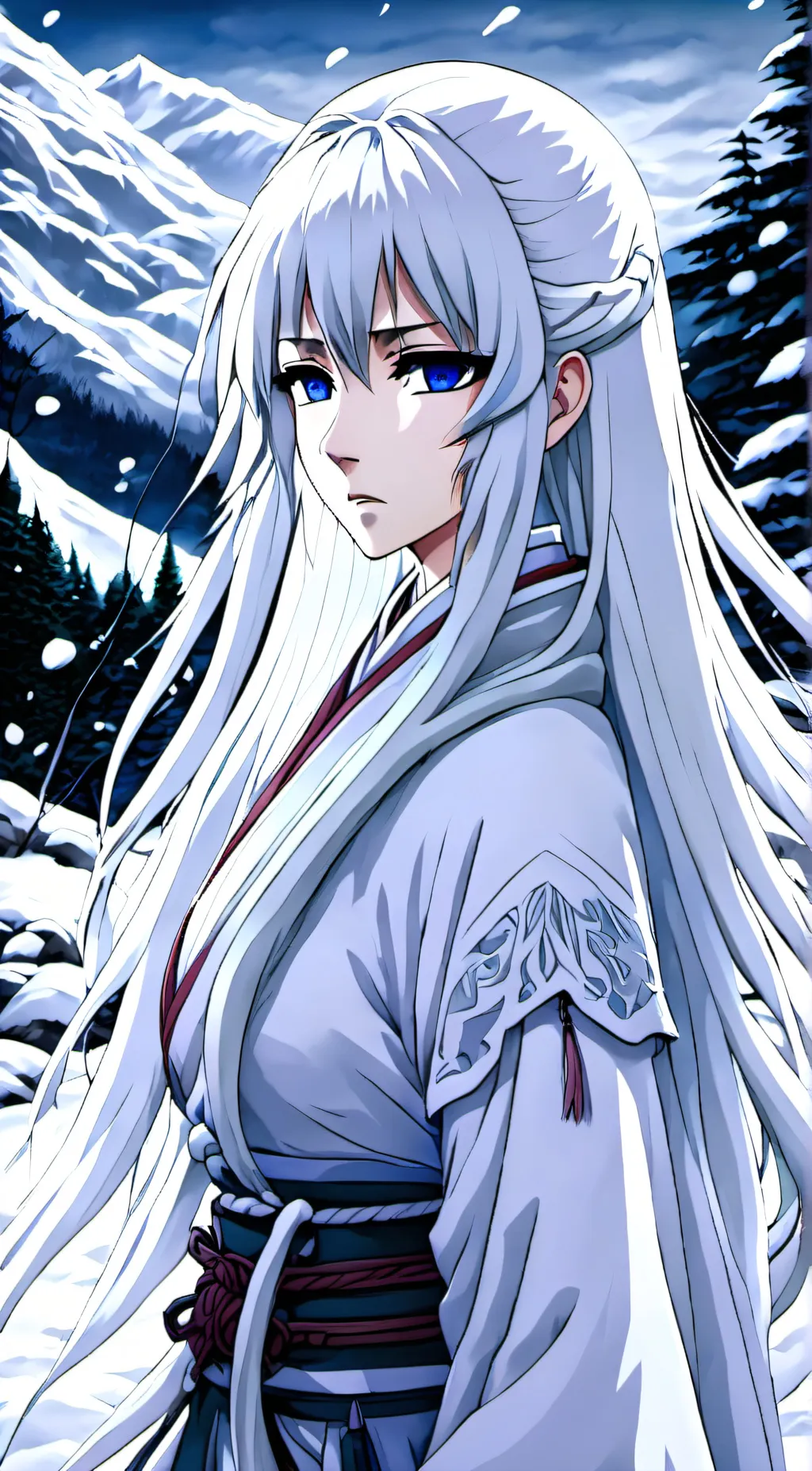 ai character: Hikari background