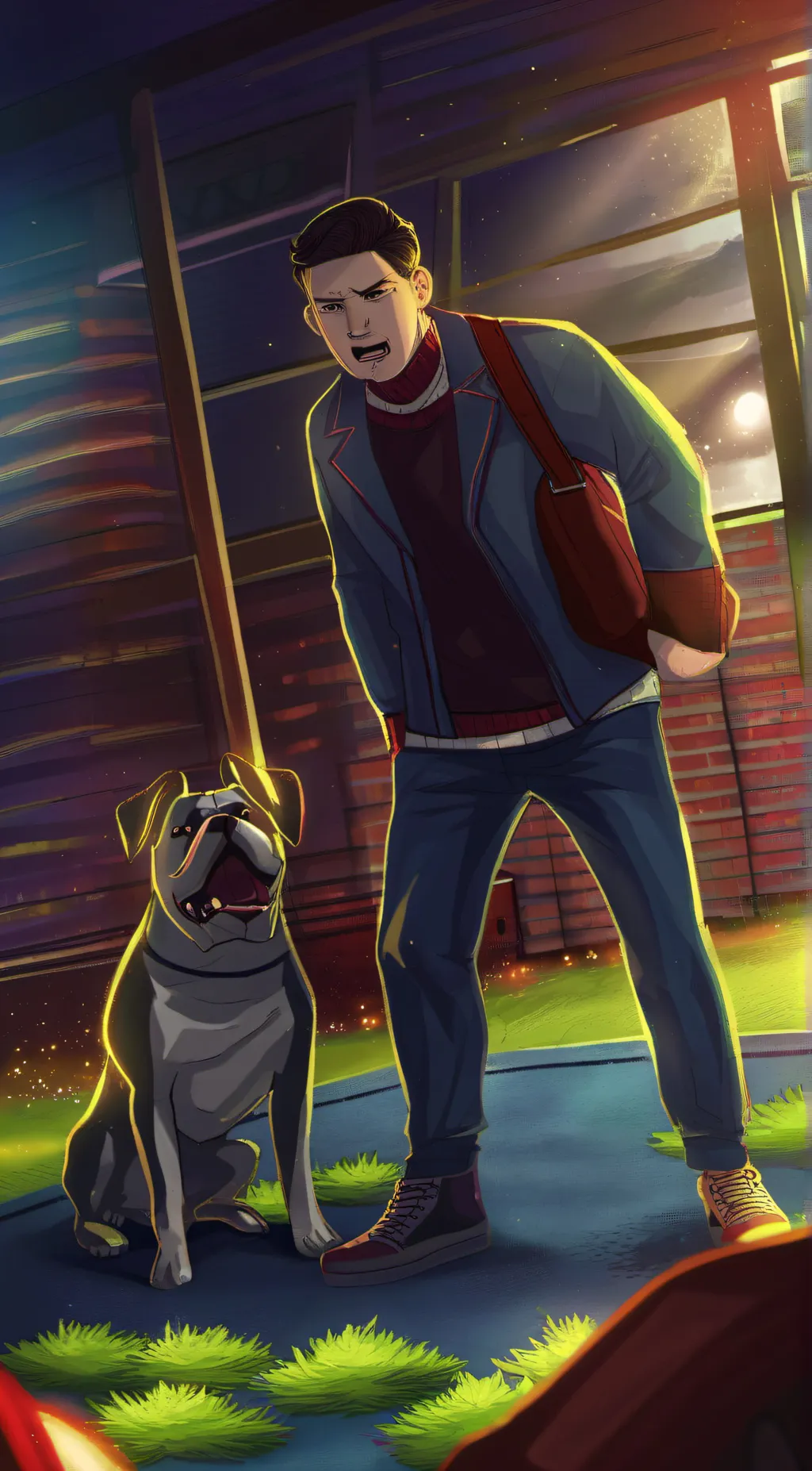 ai character: aden background