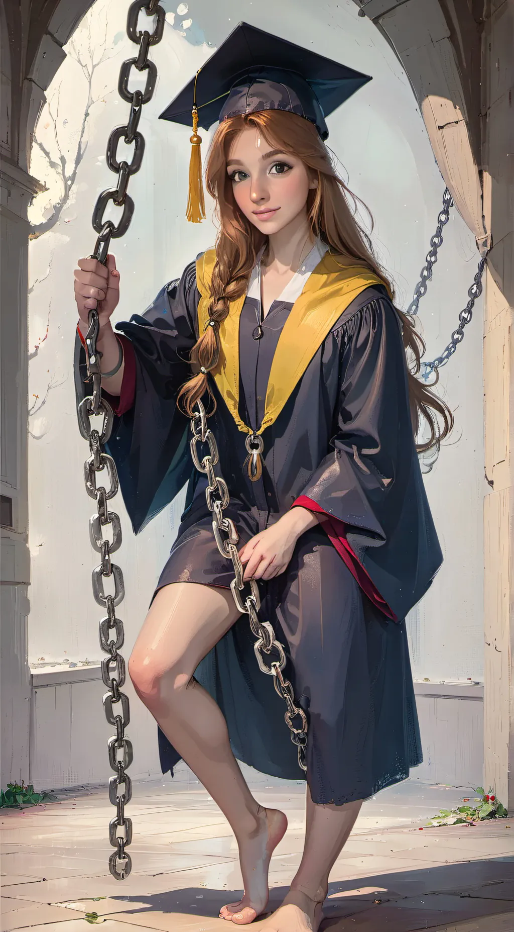 ai character: Abigail  background