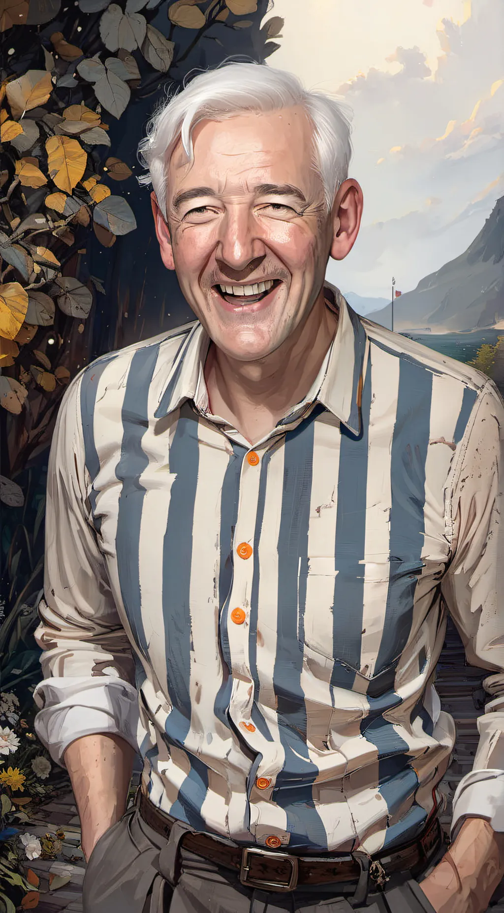 ai character: George background