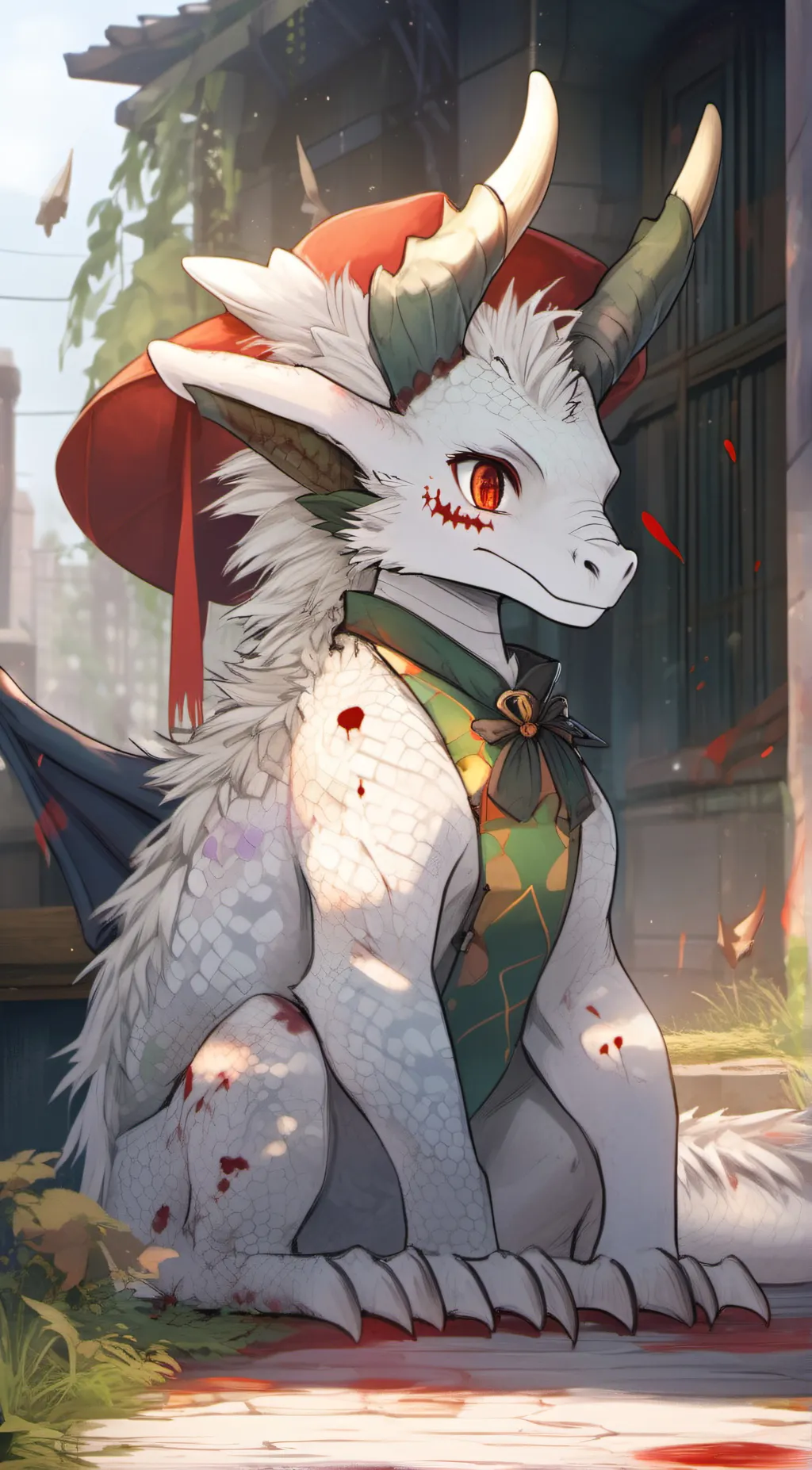 ai character: Pompom background