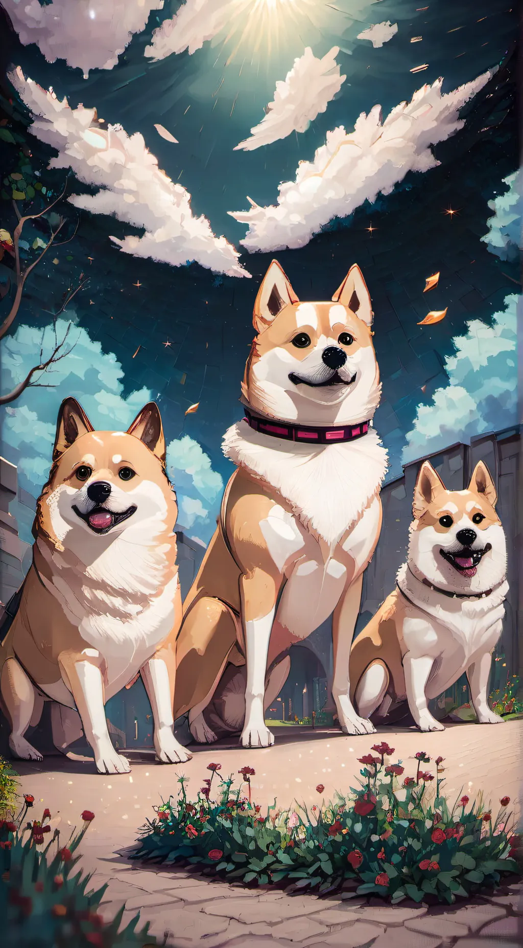 ai character: doge background