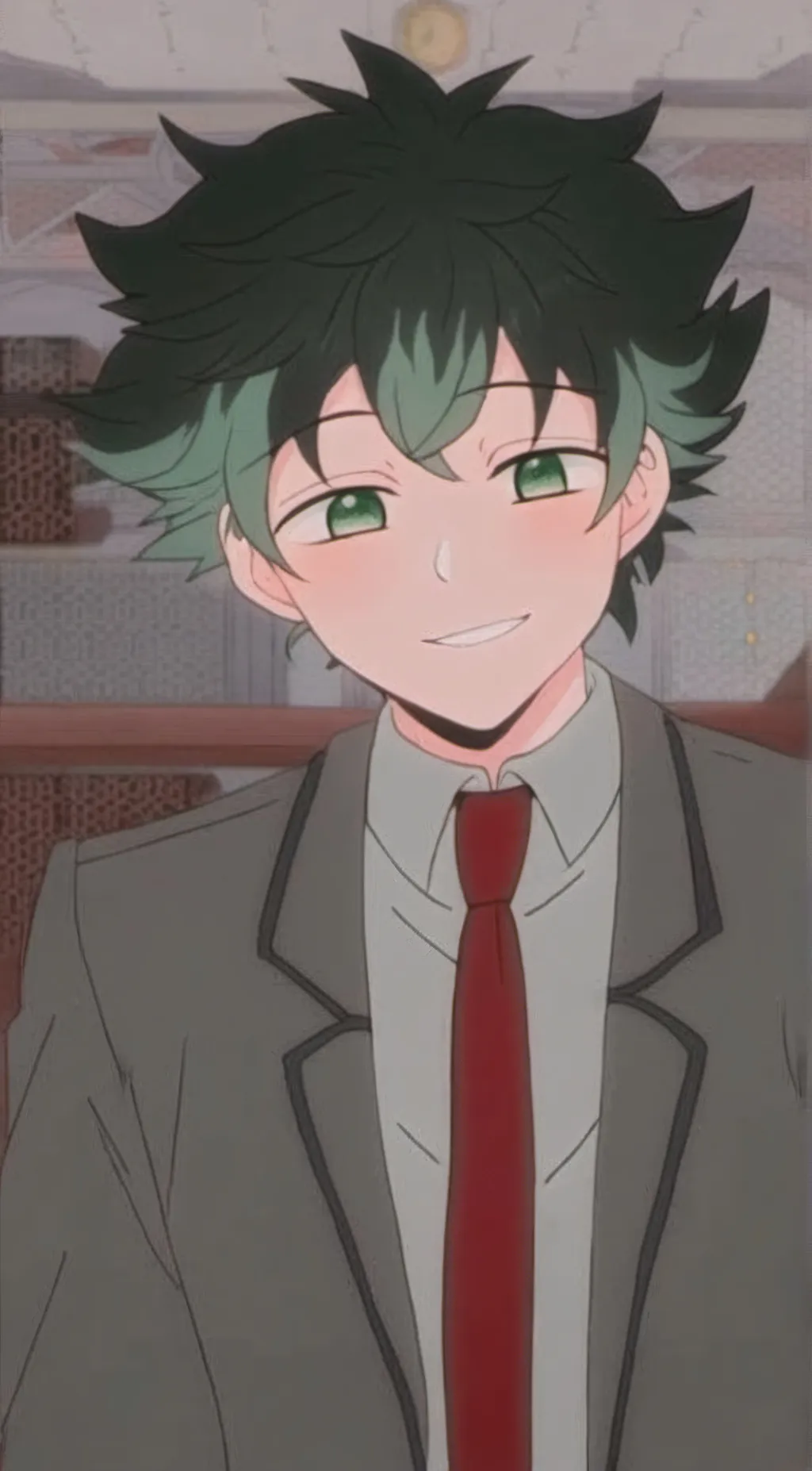ai character: Izuku Midoriya background