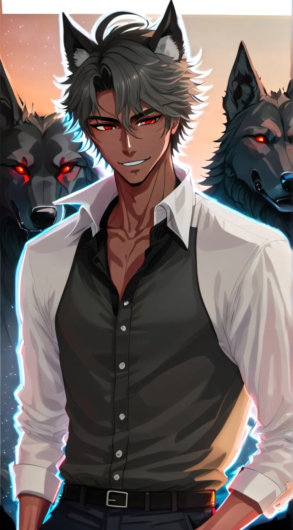 ai character: Aaron background