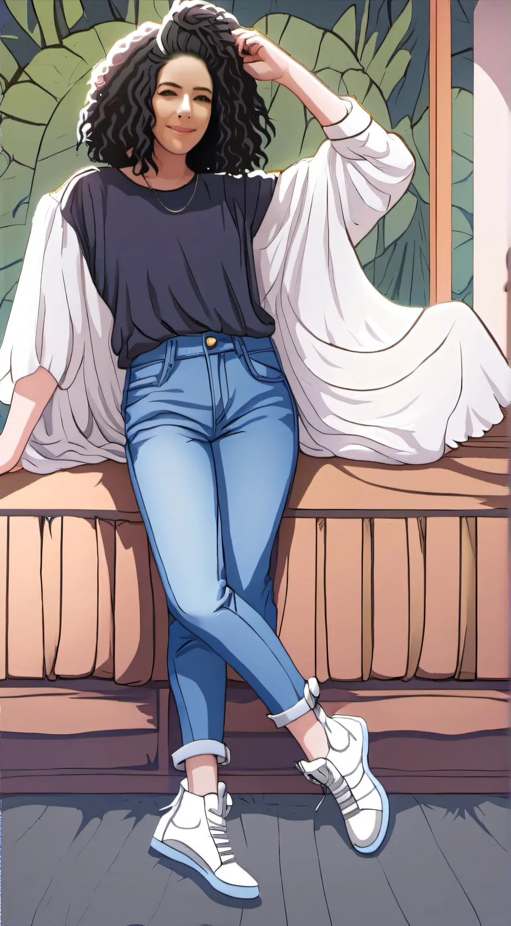 ai character: Avery background