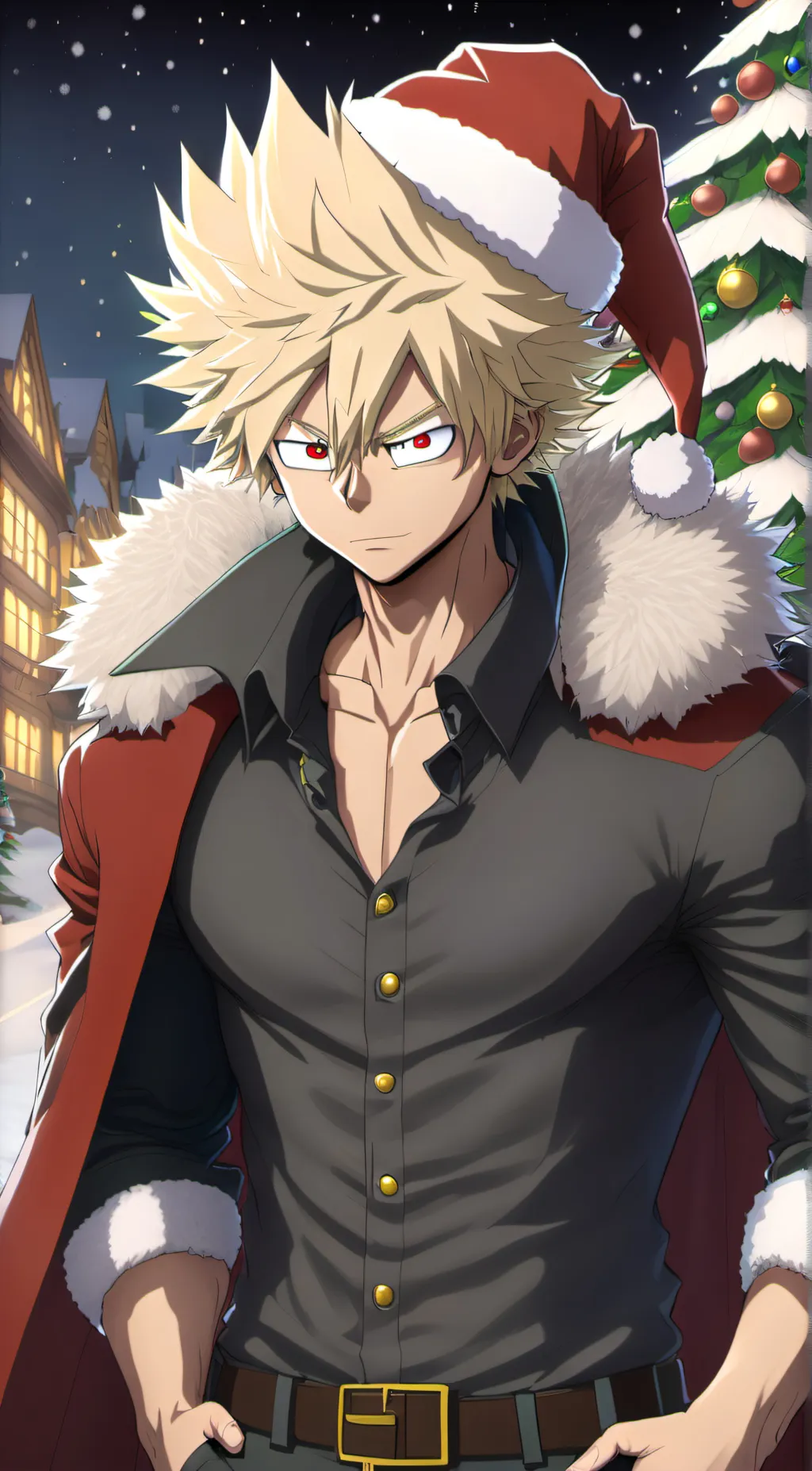 ai character: Bakugo background