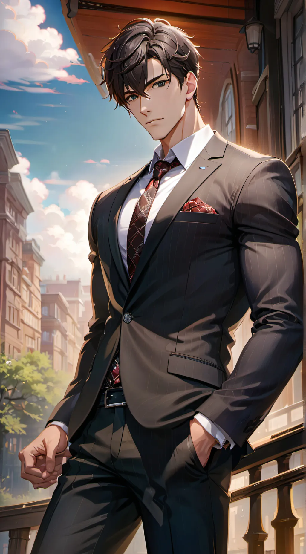 ai character: Luke background