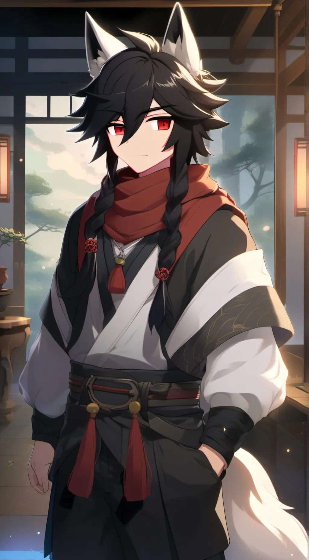 ai character: Bear:3 background