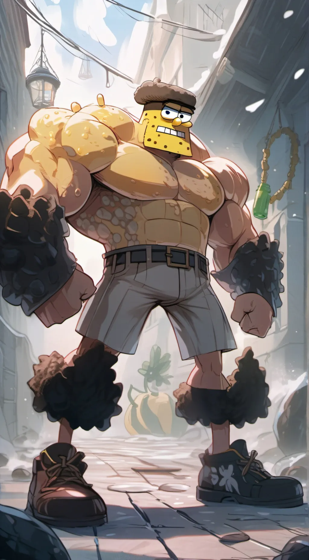 ai character: experiment 16 background