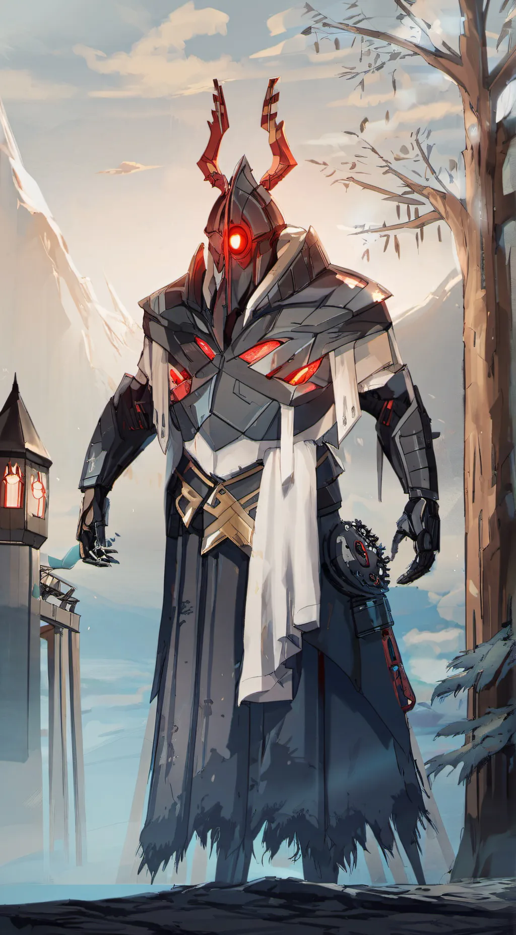 ai character: the black knight background