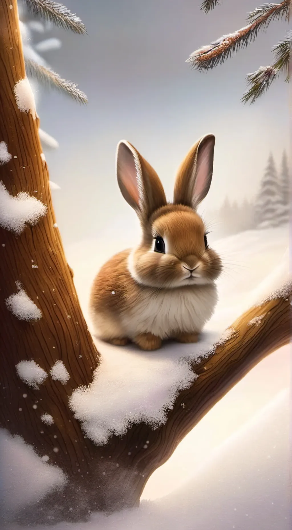 ai character: Baby Bunny background