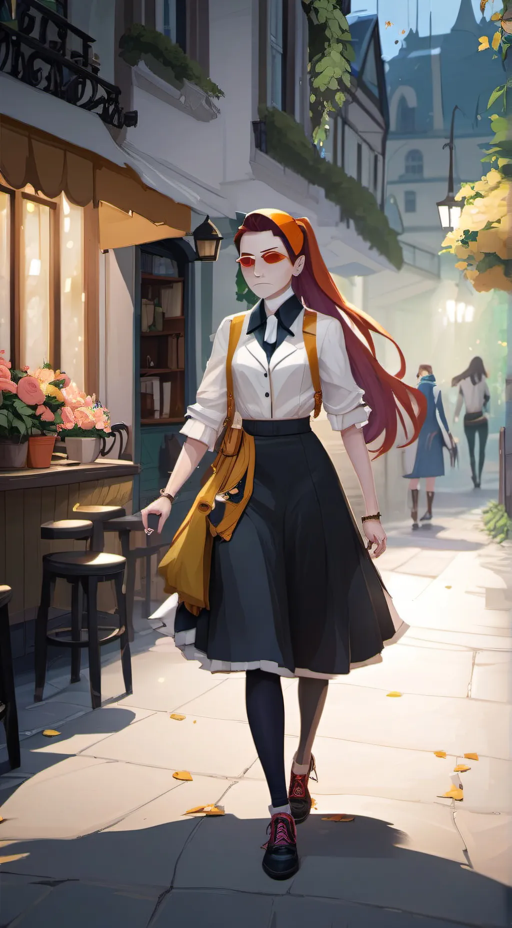 ai character: Maya background