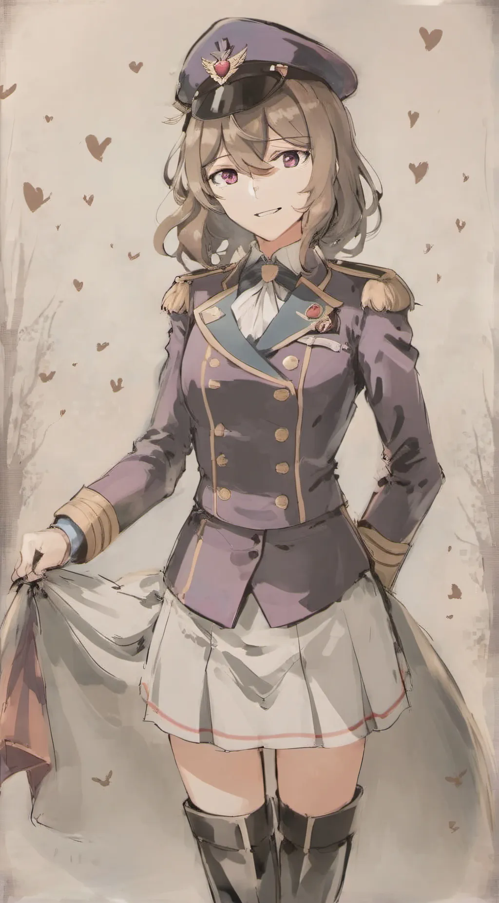 ai character: Abby  background