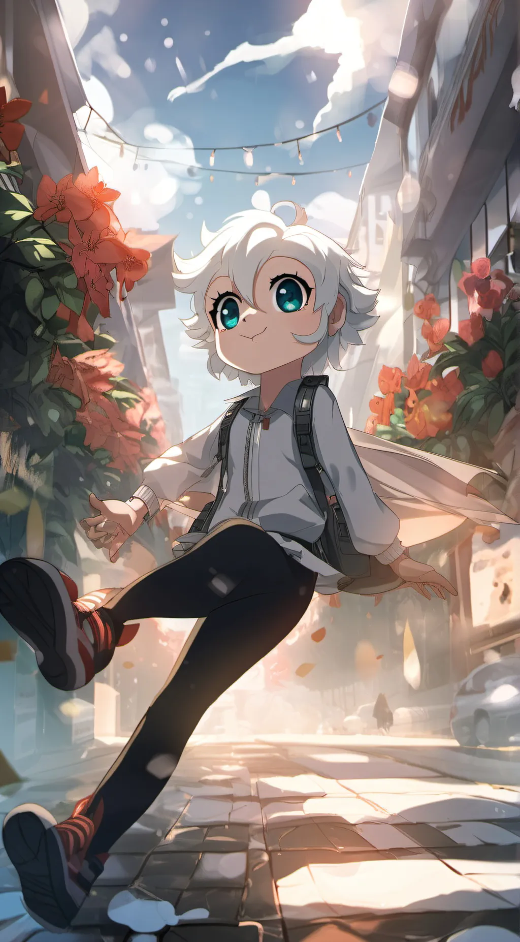 ai character: Woofy background