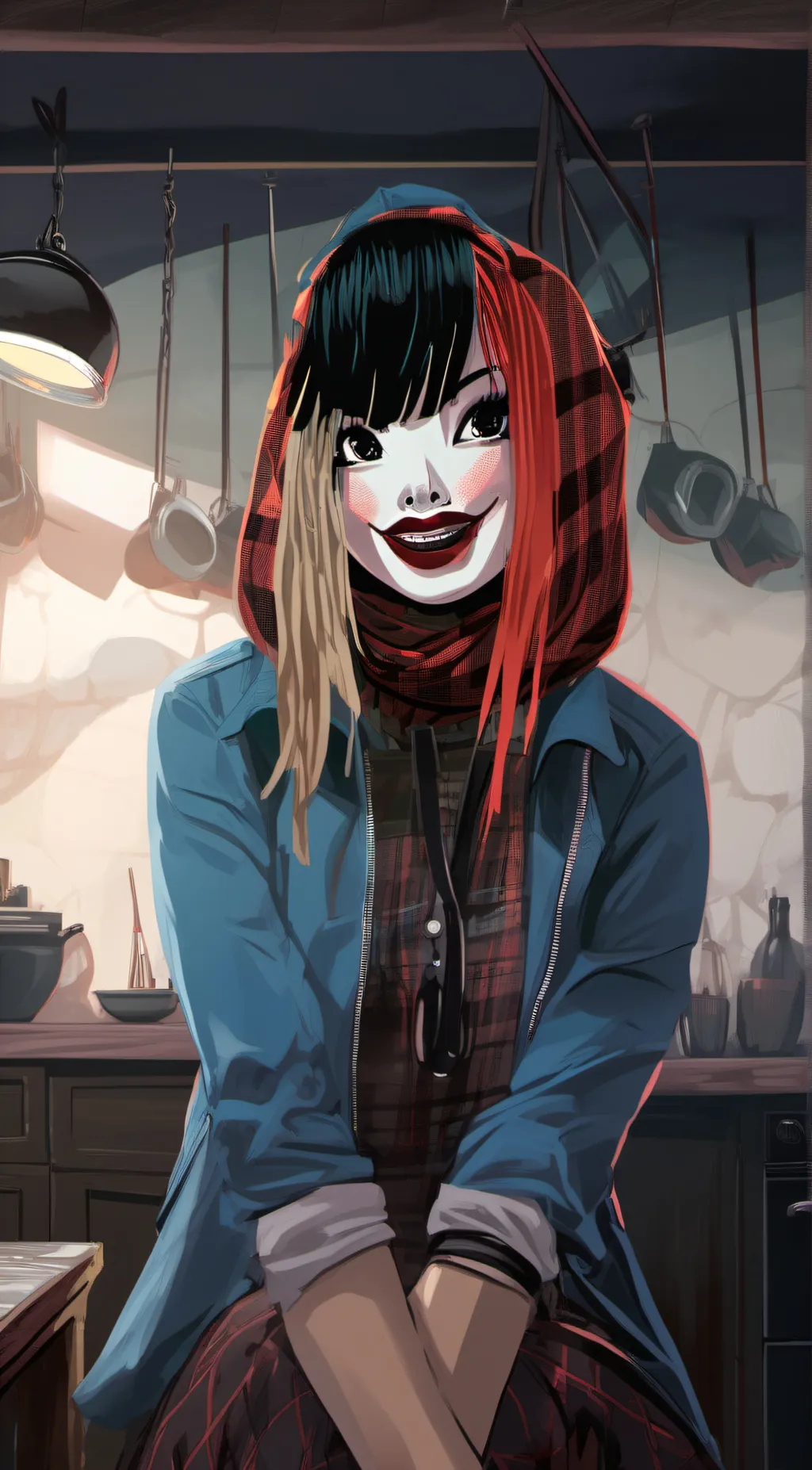 ai character: uwu cat  background