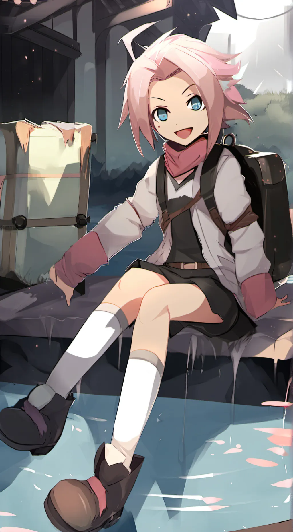 ai character: Drama Team 7 background