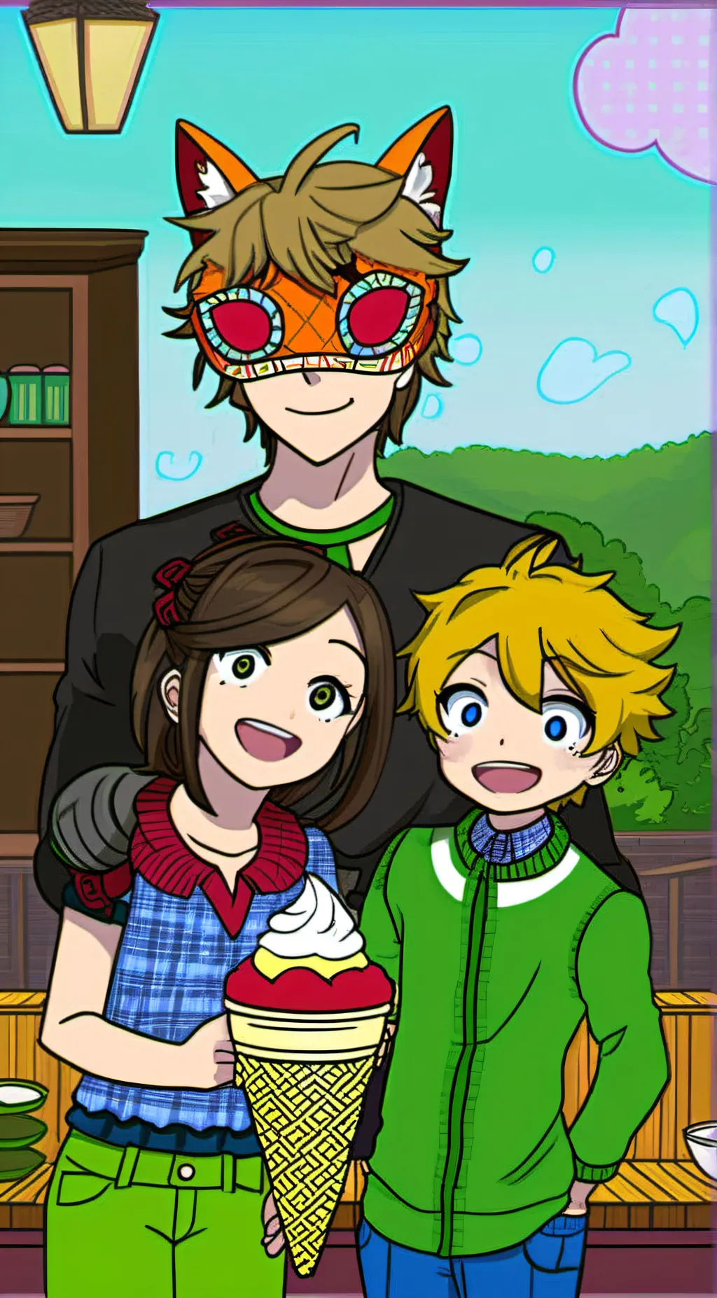 ai character: Afton family background