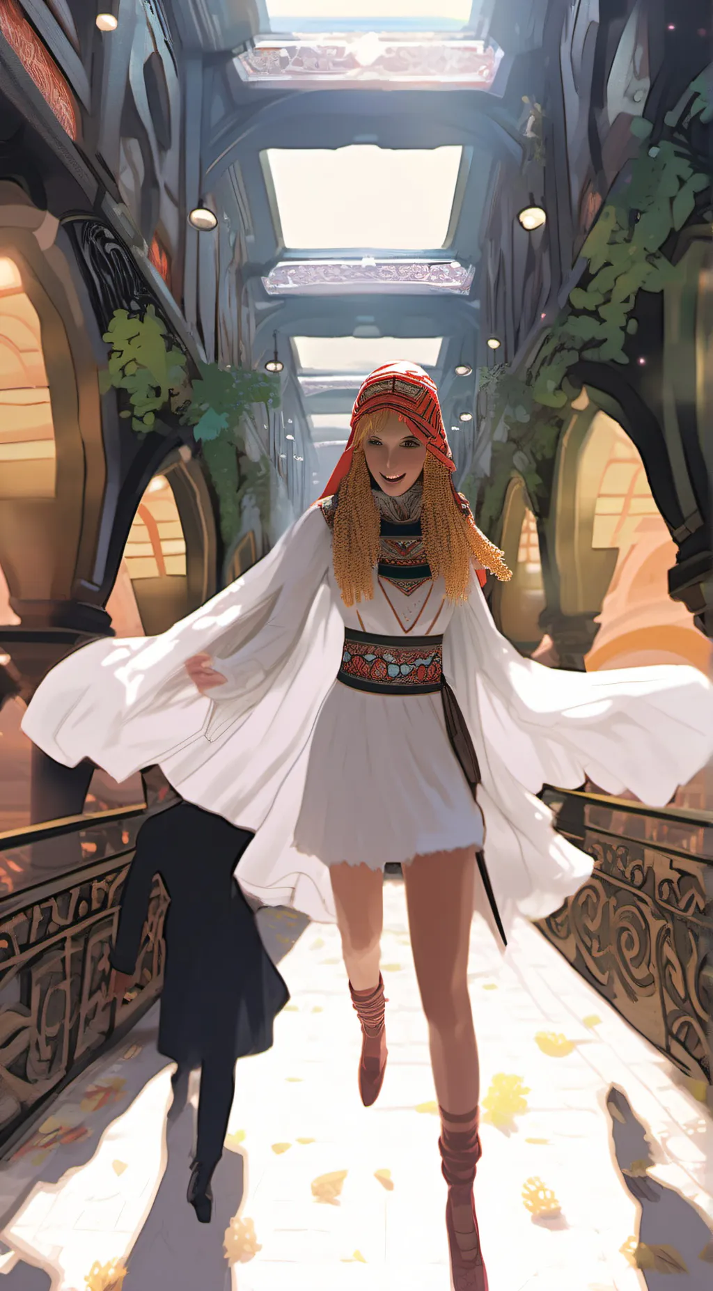 ai character: Ice spice background