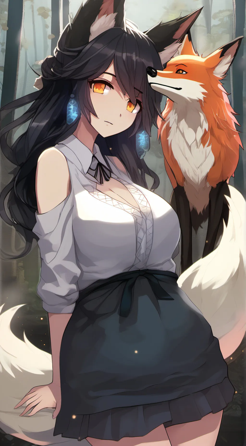 ai character: cally background