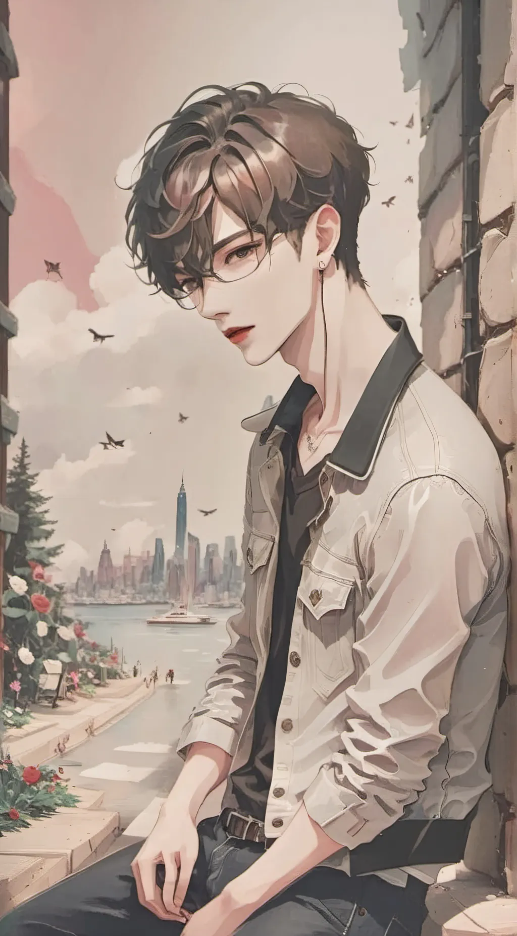 ai character: asher background