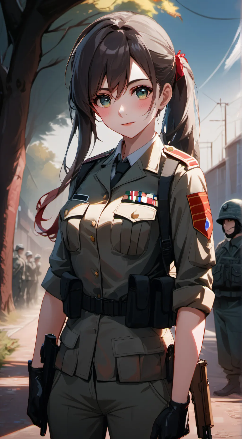 ai character: kayla background