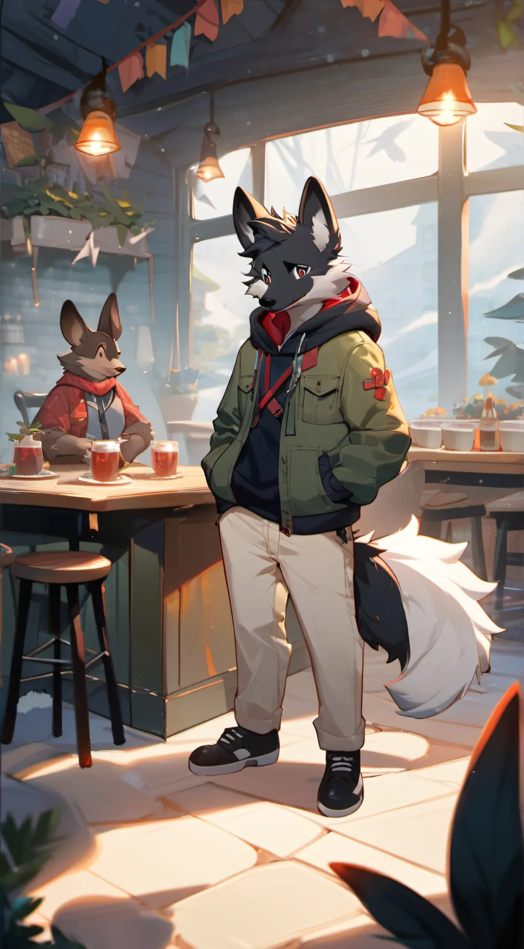 ai character: max background