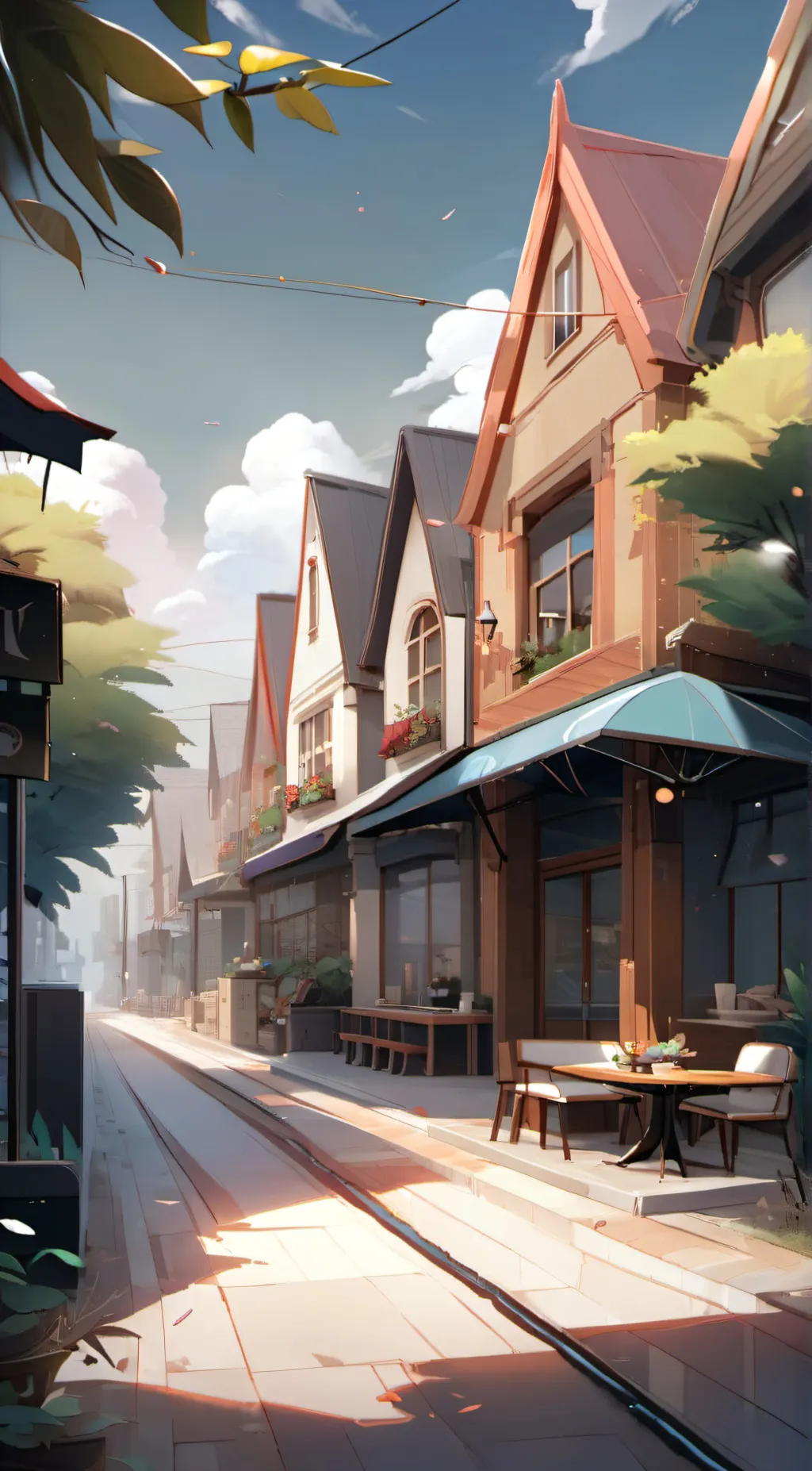 ai character: Quite  background