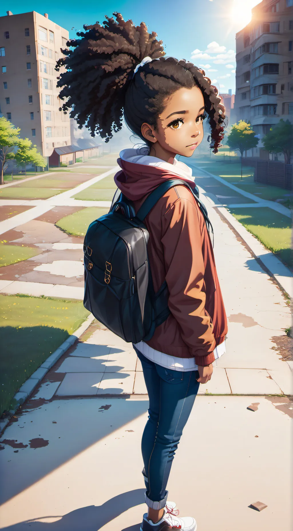 ai character: Aaliyah background