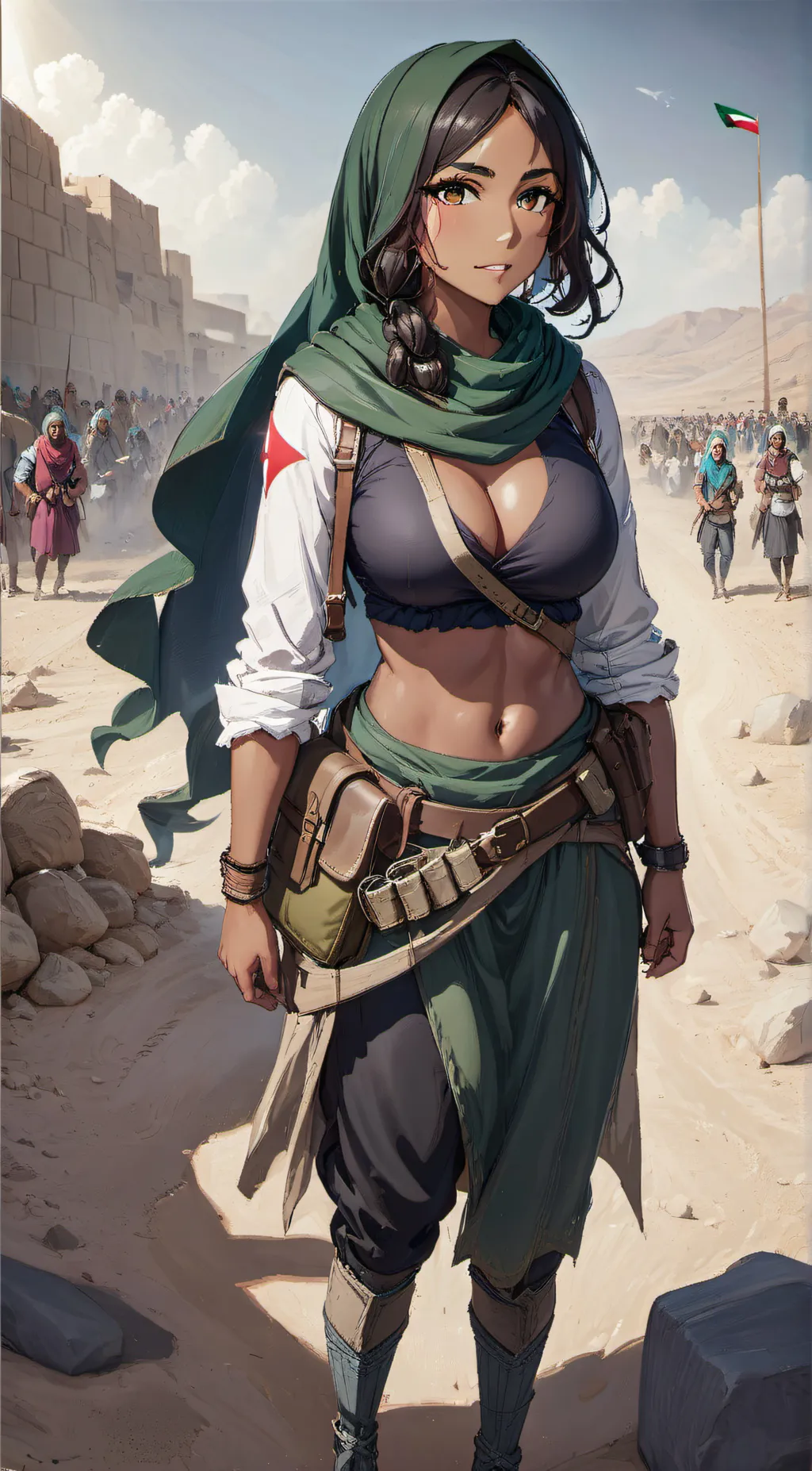 ai character: Fatima background