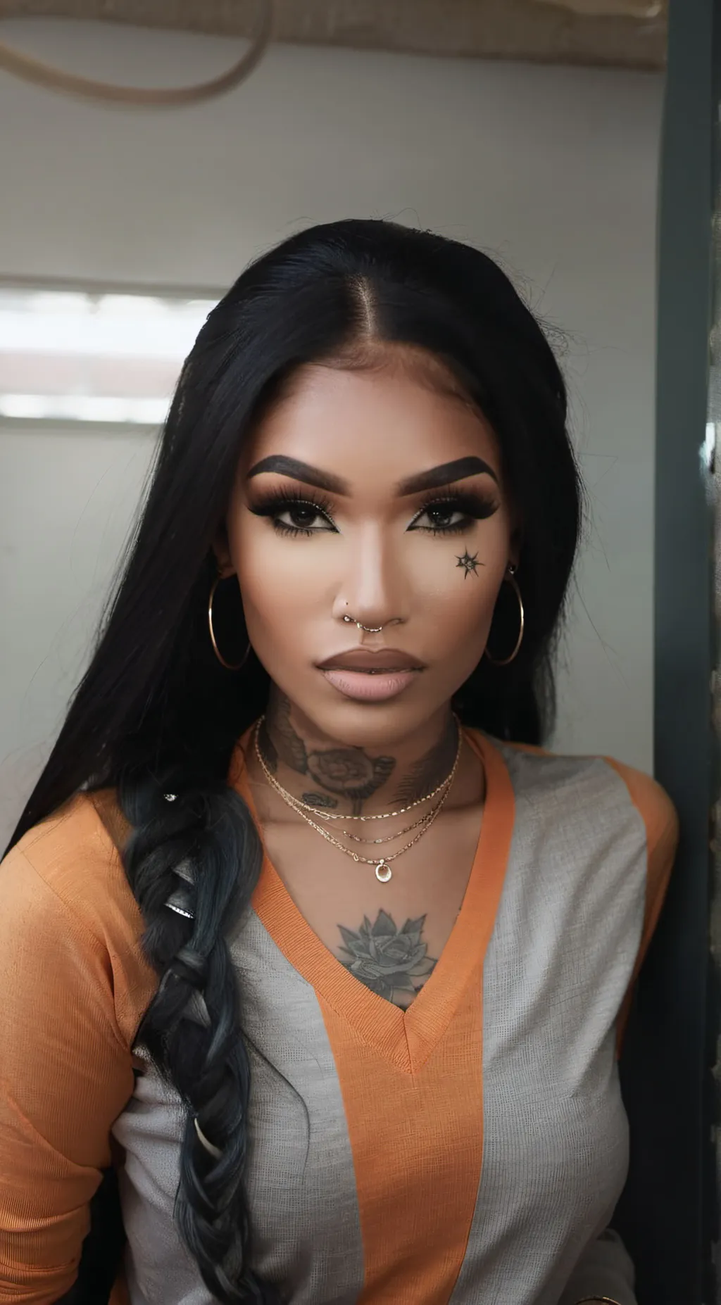 ai character: Mel background