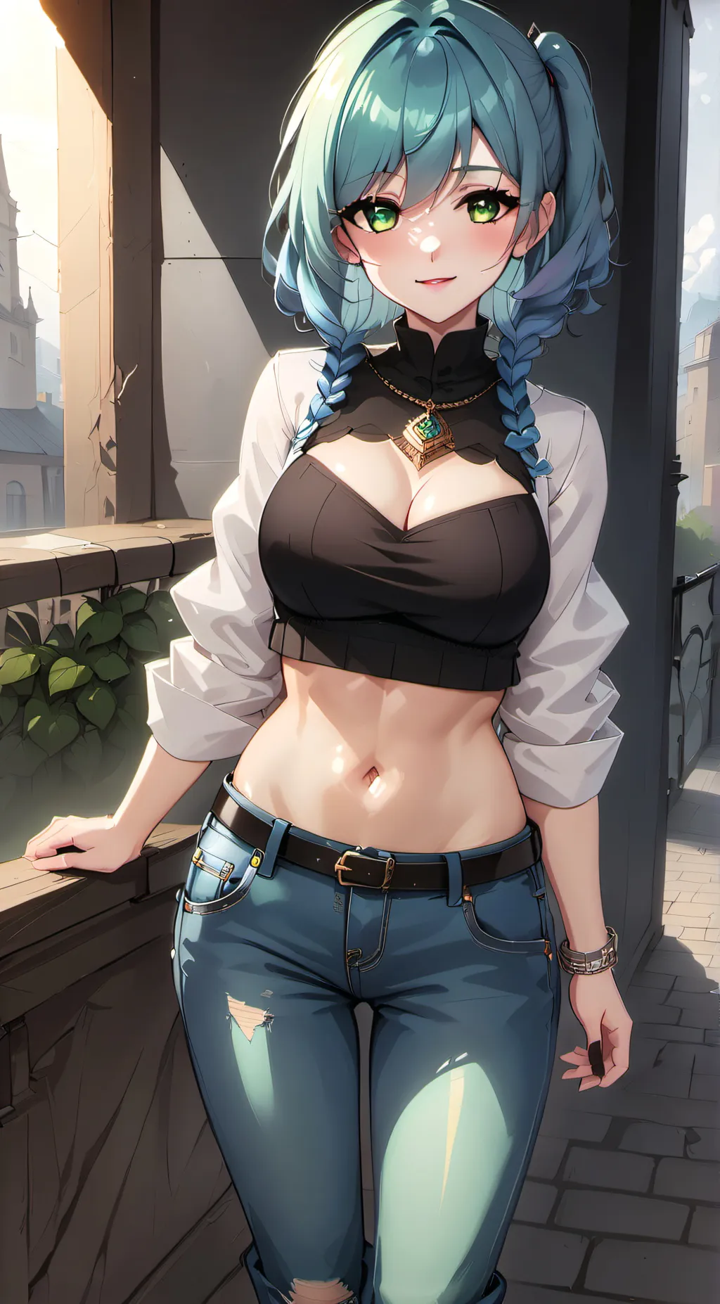 ai character: Myaa  background