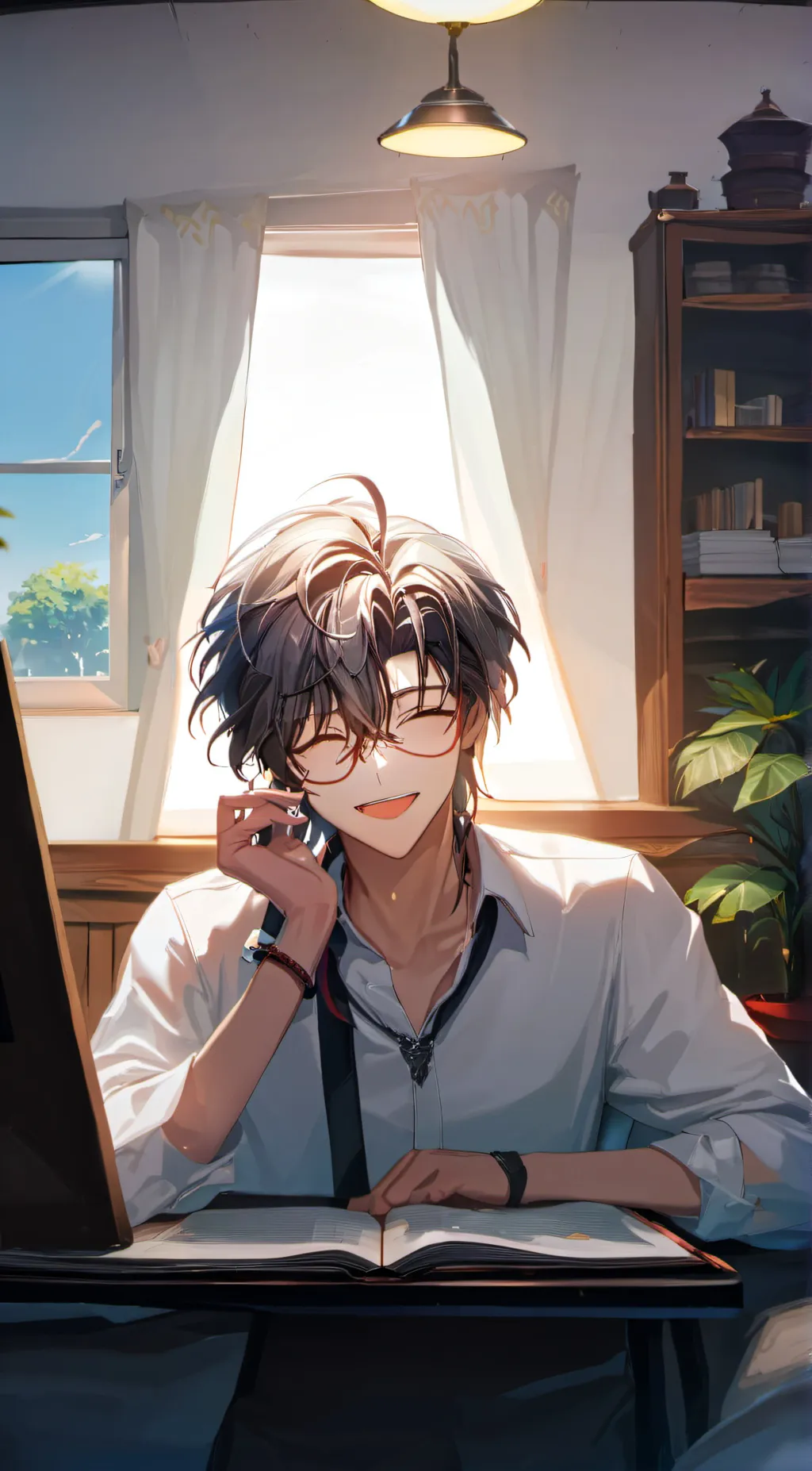 ai character: Skylar  background